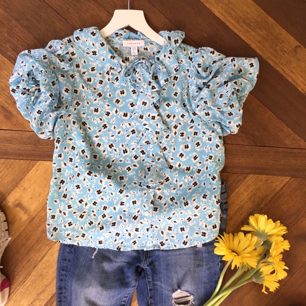 Top Shop brand blouse top